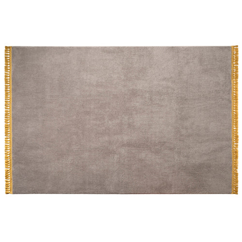 BICOLOR FRINGE RUG 140×200