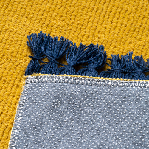 BICOLOR FRINGE RUG 140×200