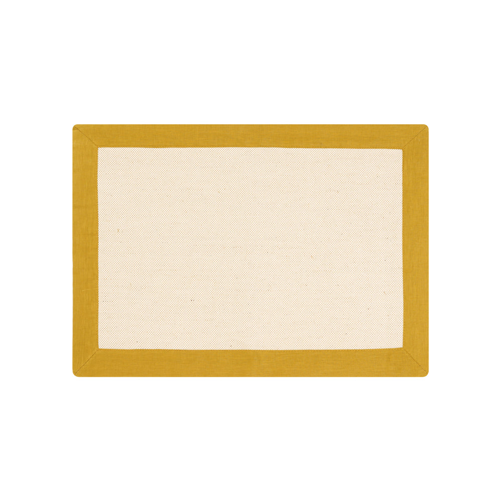 Olika LINEN FRAME RUG 50×70