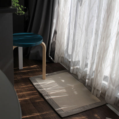 Olika LINEN FRAME RUG 50×70