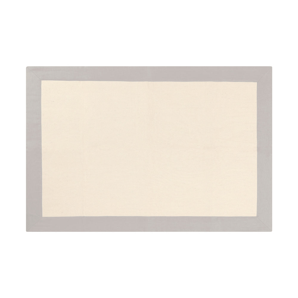 Olika LINEN FRAME RUG 90×130