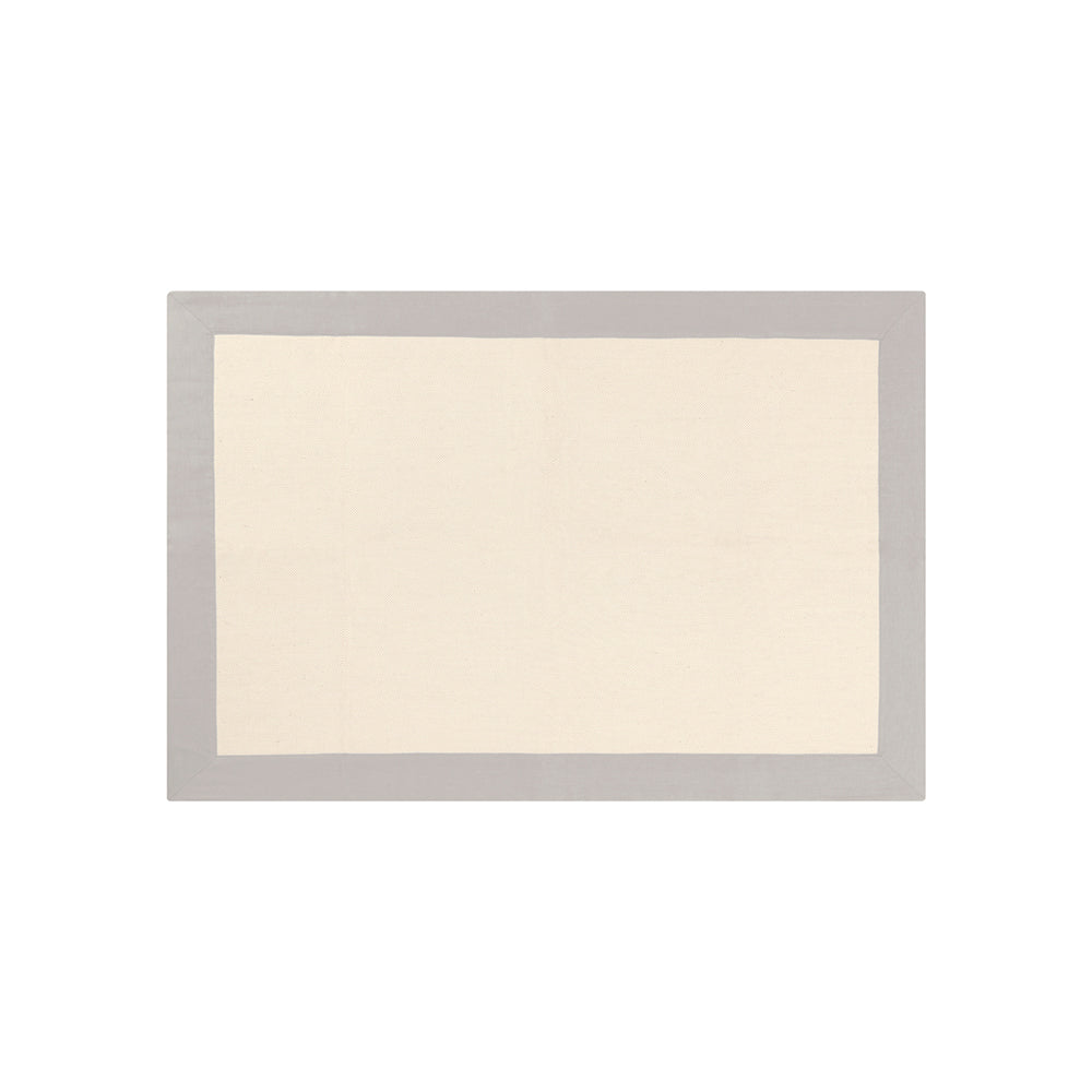 Olika LINEN FRAME RUG 90×130