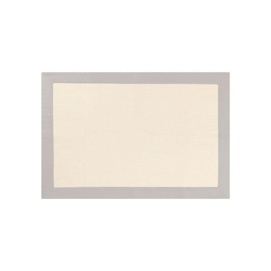 Olika LINEN FRAME RUG 90×130