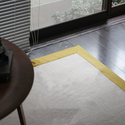 Olika LINEN FRAME RUG 90×130