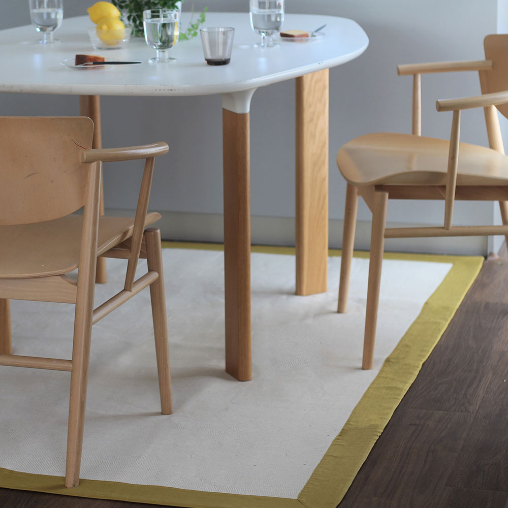 Olika LINEN FRAME RUG 140×200