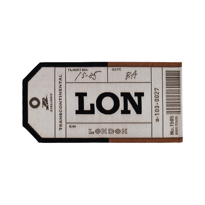 BAGGAGE TAG RUG