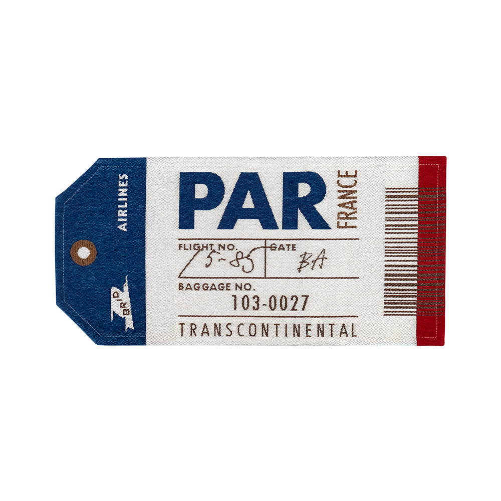 BAGGAGE TAG RUG – BRID