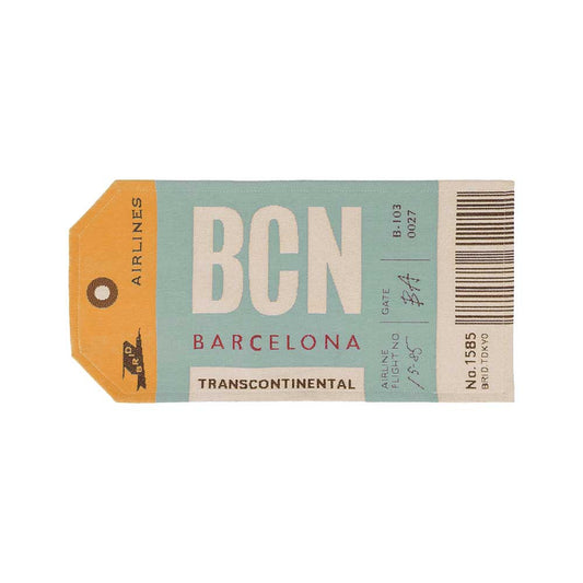 BAGGAGE TAG RUG