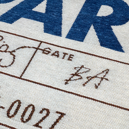 BAGGAGE TAG RUG