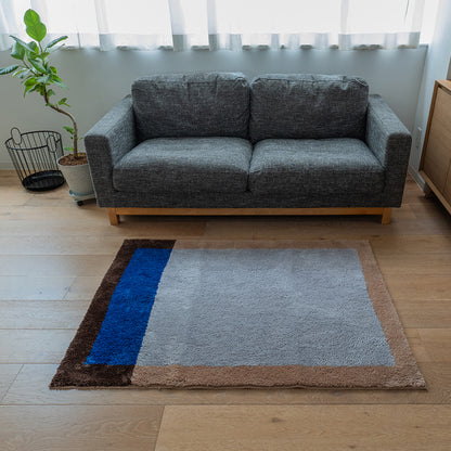 FRAME BLOCK HOOK RUG 100×140