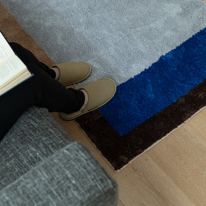 FRAME BLOCK HOOK RUG 100×140