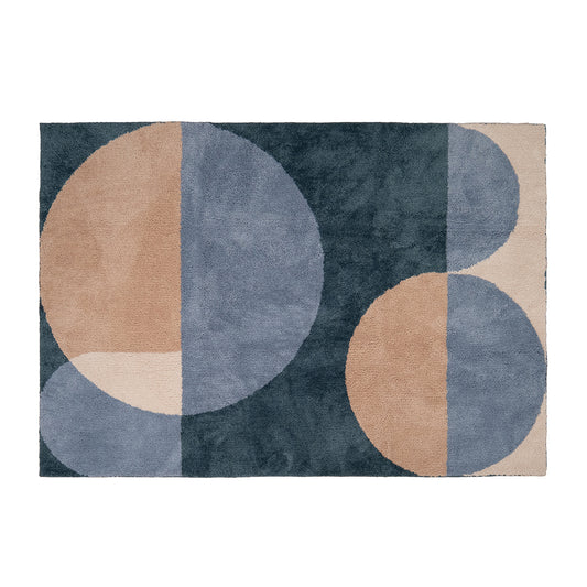 GEOMETRIC HOOK RUG 130×190