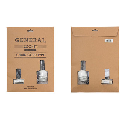 GENERAL SOCKET E26 ADJUSTER CHAIN_WOOD
