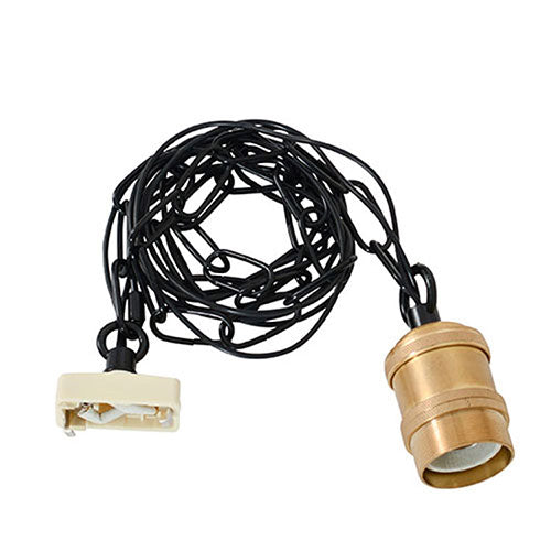 GENERAL SOCKET E26 ADJUSTER CHAIN_BRASS
