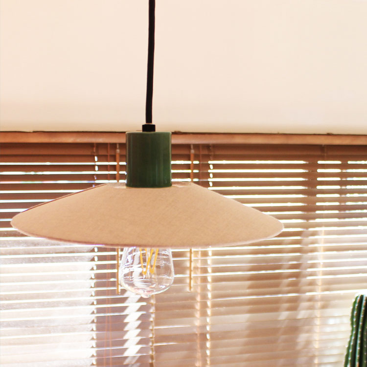 LINEN FABRIC SHADE_FLAT by GENERAL