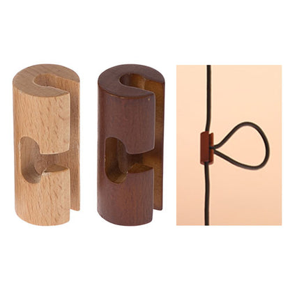 GENERAL SOCKET 1m E26_WOOD with WOOD CORD HANGER