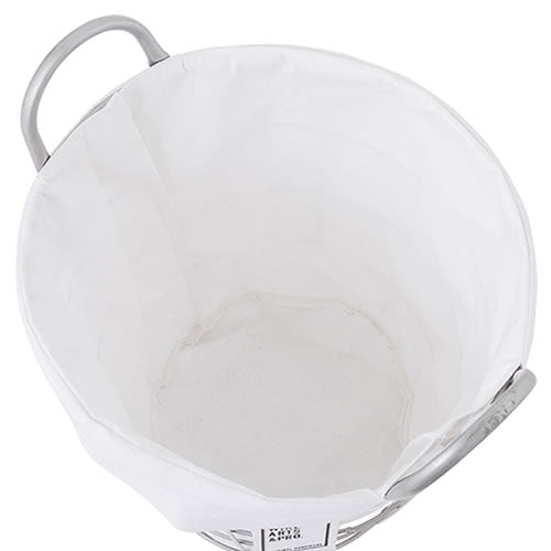 WIRE ARTS ＆ PRO.laundry ROUND BASKET WITH CASTER_33L