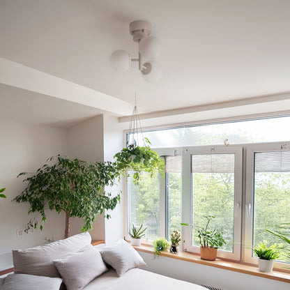 TINY GLASS CEILING LIGHT 3