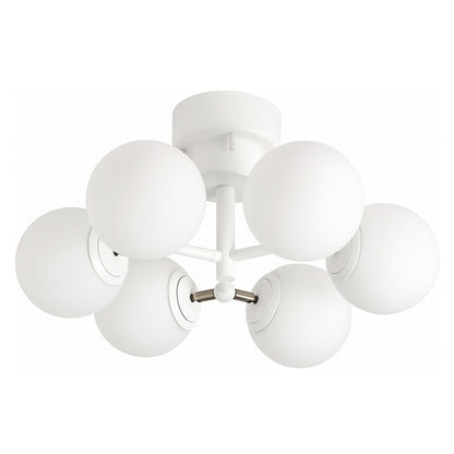 TINY GLASS CEILING LIGHT 6