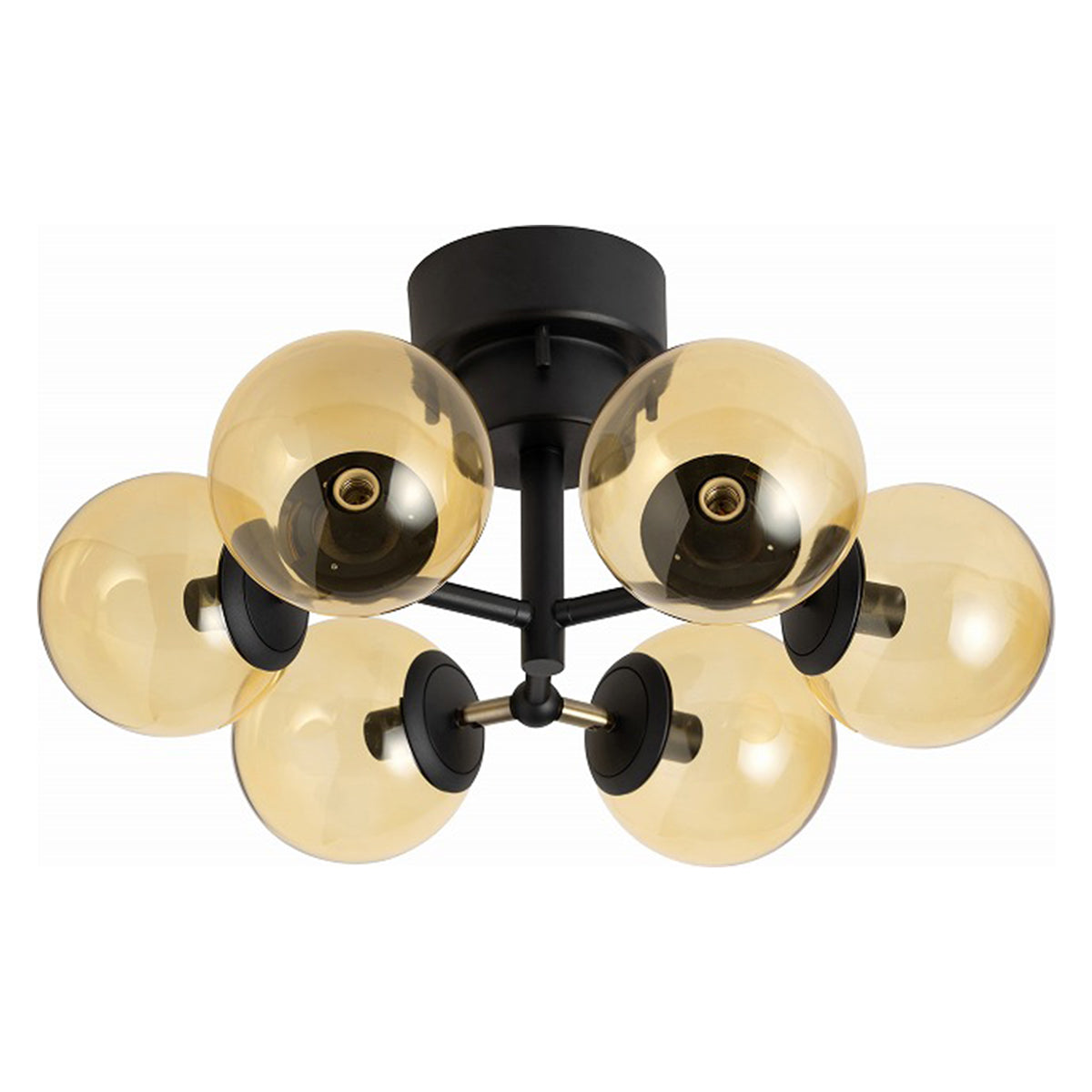 TINY GLASS CEILING LIGHT 6