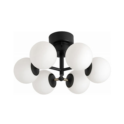 TINY GLASS CEILING LIGHT 6