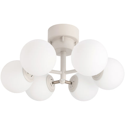 TINY GLASS CEILING LIGHT 6