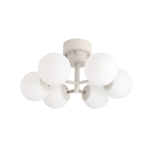 TINY GLASS CEILING LIGHT 6