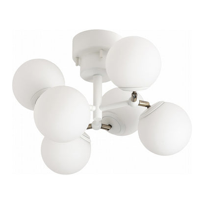 TINY GLASS CEILING LIGHT 6
