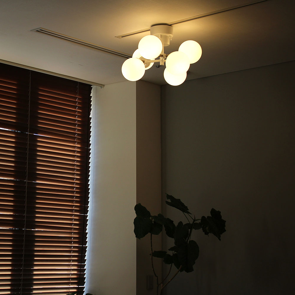 TINY GLASS CEILING LIGHT 6 – BRID
