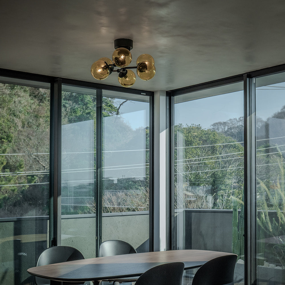 TINY GLASS CEILING LIGHT 6 – BRID