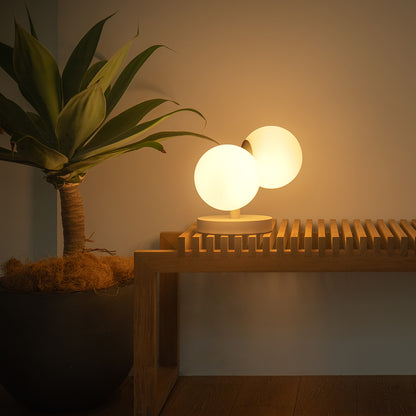 TINY GLASS TABLE LIGHT