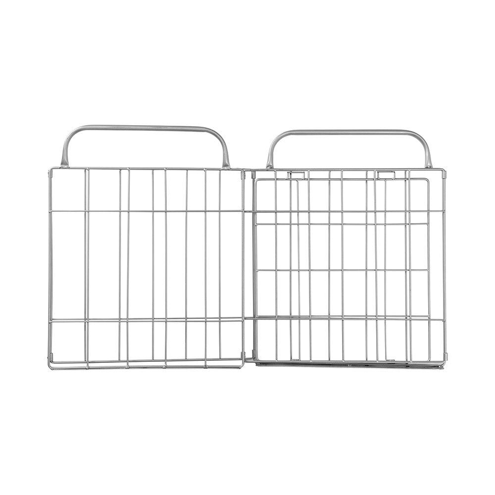 WIRE ARTS ＆ PRO.FOLDING LAUNDRY SQUARE BASKET with CASTER 40L / WIDE
