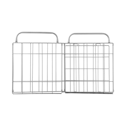 WIRE ARTS ＆ PRO.FOLDING LAUNDRY SQUARE BASKET with CASTER 40L / WIDE