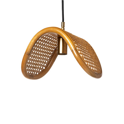 RATTAN PENDANT LAMP 1BULB