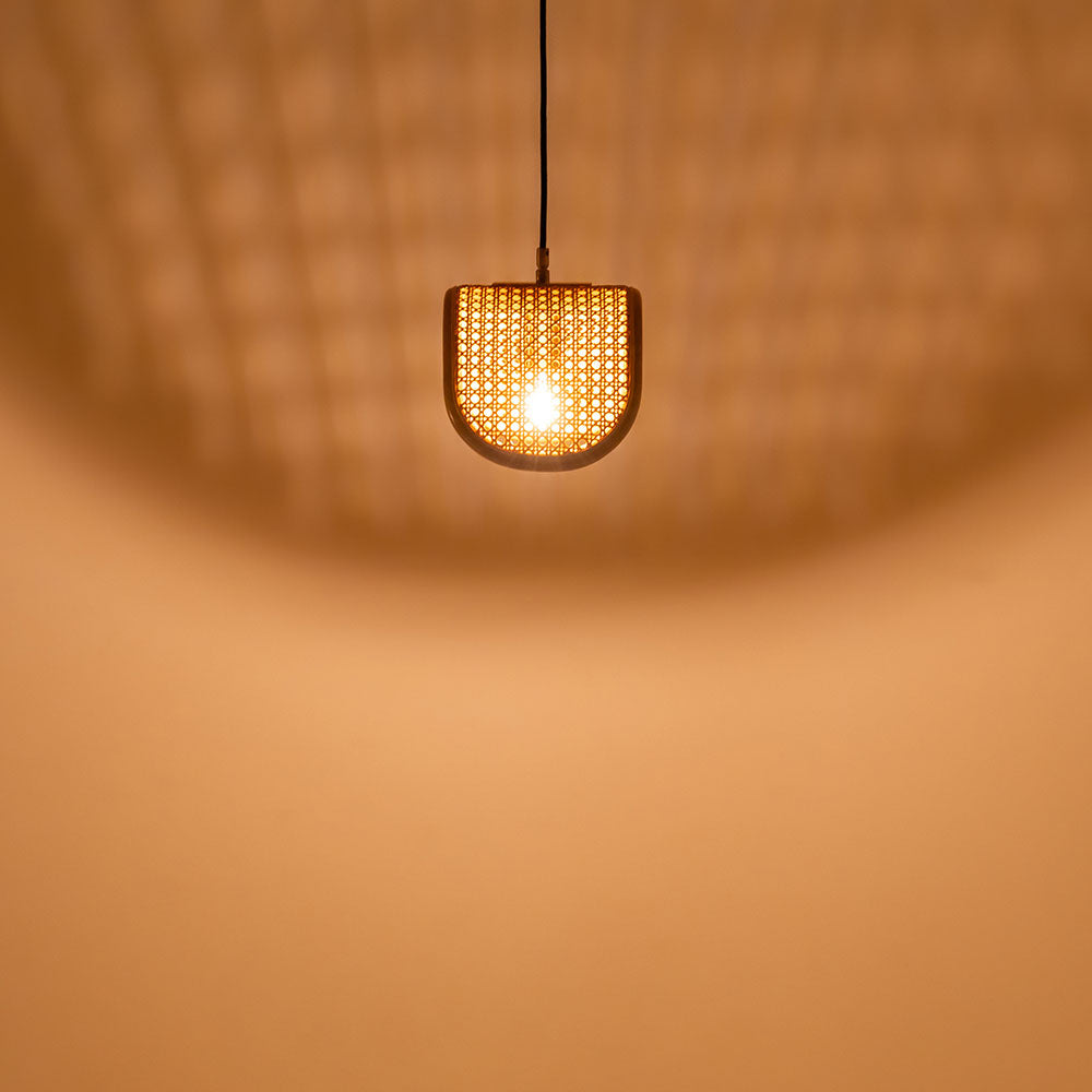 RATTAN PENDANT LAMP 1BULB – BRID