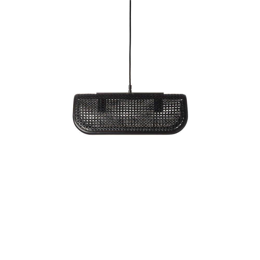 RATTAN PENDANT LAMP 2BULB