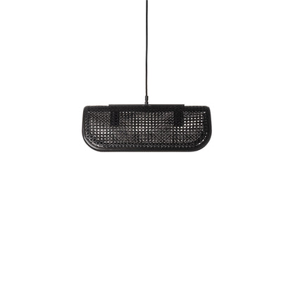 RATTAN PENDANT LAMP 2BULB