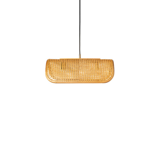 RATTAN PENDANT LAMP 2BULB