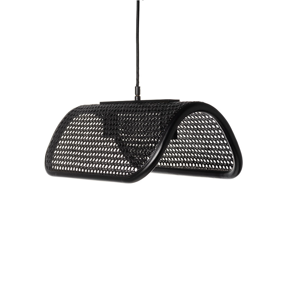 RATTAN PENDANT LAMP 2BULB