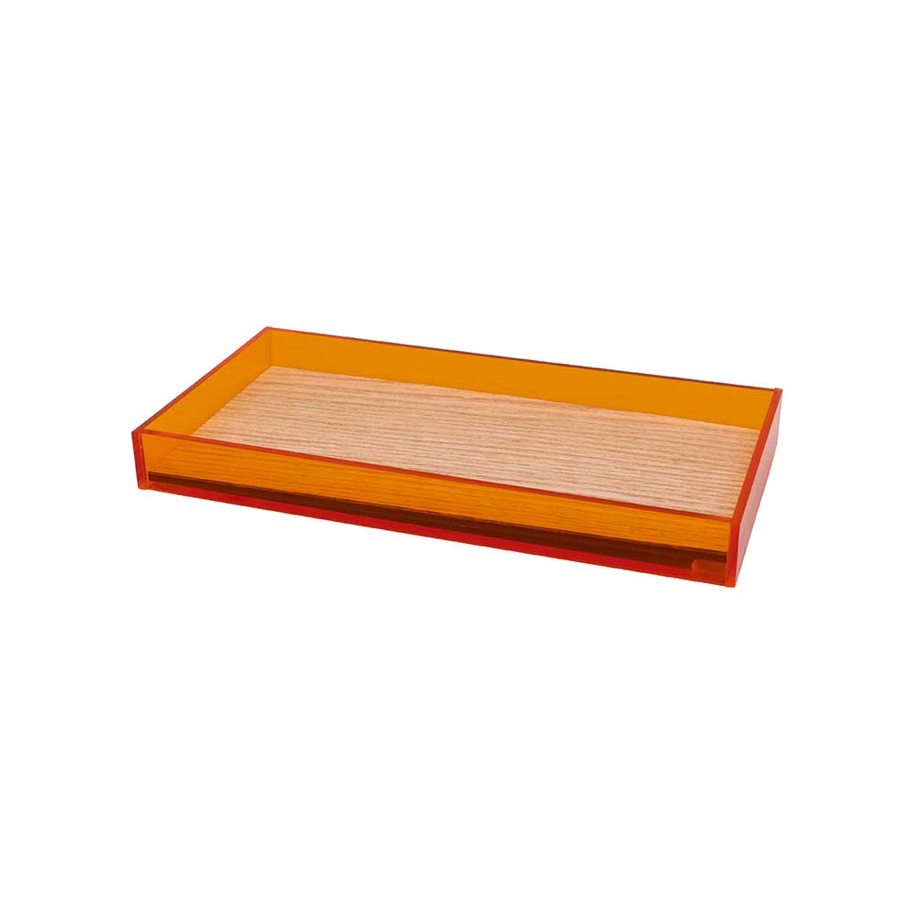 ACRYLIC & WOOD TRAY