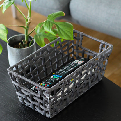 ROUGH KNIT BASKET SLIM S