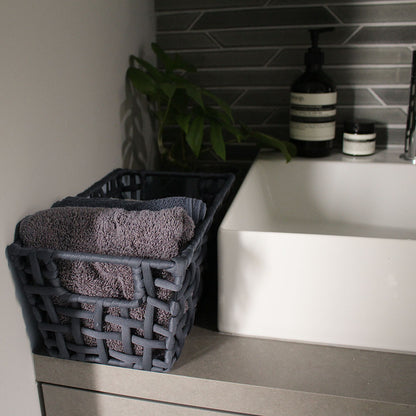 ROUGH KNIT BASKET SLIM S