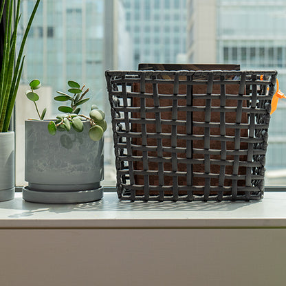ROUGH KNIT BASKET SLIM L