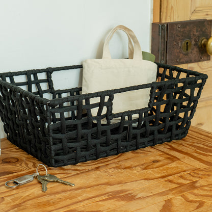 ROUGH KNIT BASKET WIDE S