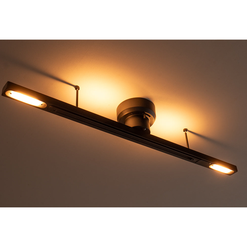 BRID LIGHTING DUCT RAIL with LED ダクトレール黒 LIGHTING DUCT RAIL with LED Double – BRID