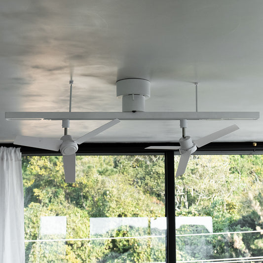 LIGHTING DUCT RAIL with LED Double