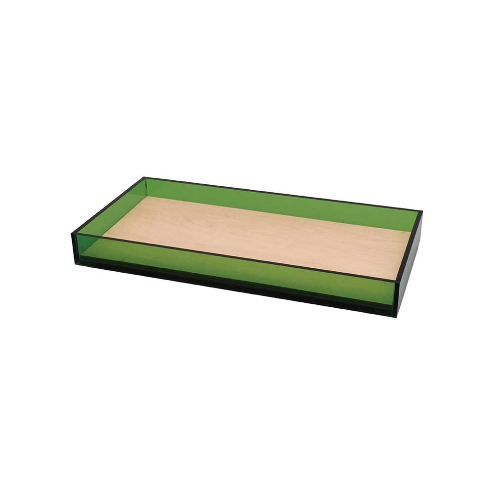 ACRYLIC & WOOD TRAY