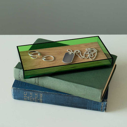 ACRYLIC & WOOD TRAY