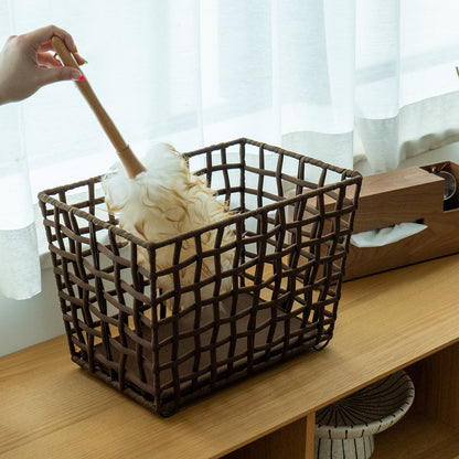 ROUGH KNIT STORAGE BASKET